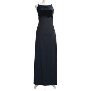 Vintage Byer Too Y2K Velvet Maxi Dress Size‎ M 90s Whimsigoth Event Grunge